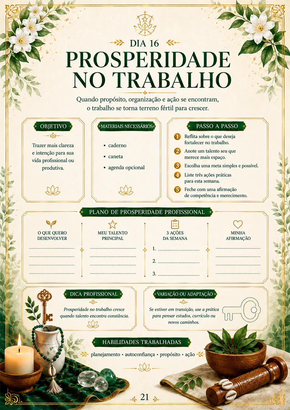 Página interna do diário 3