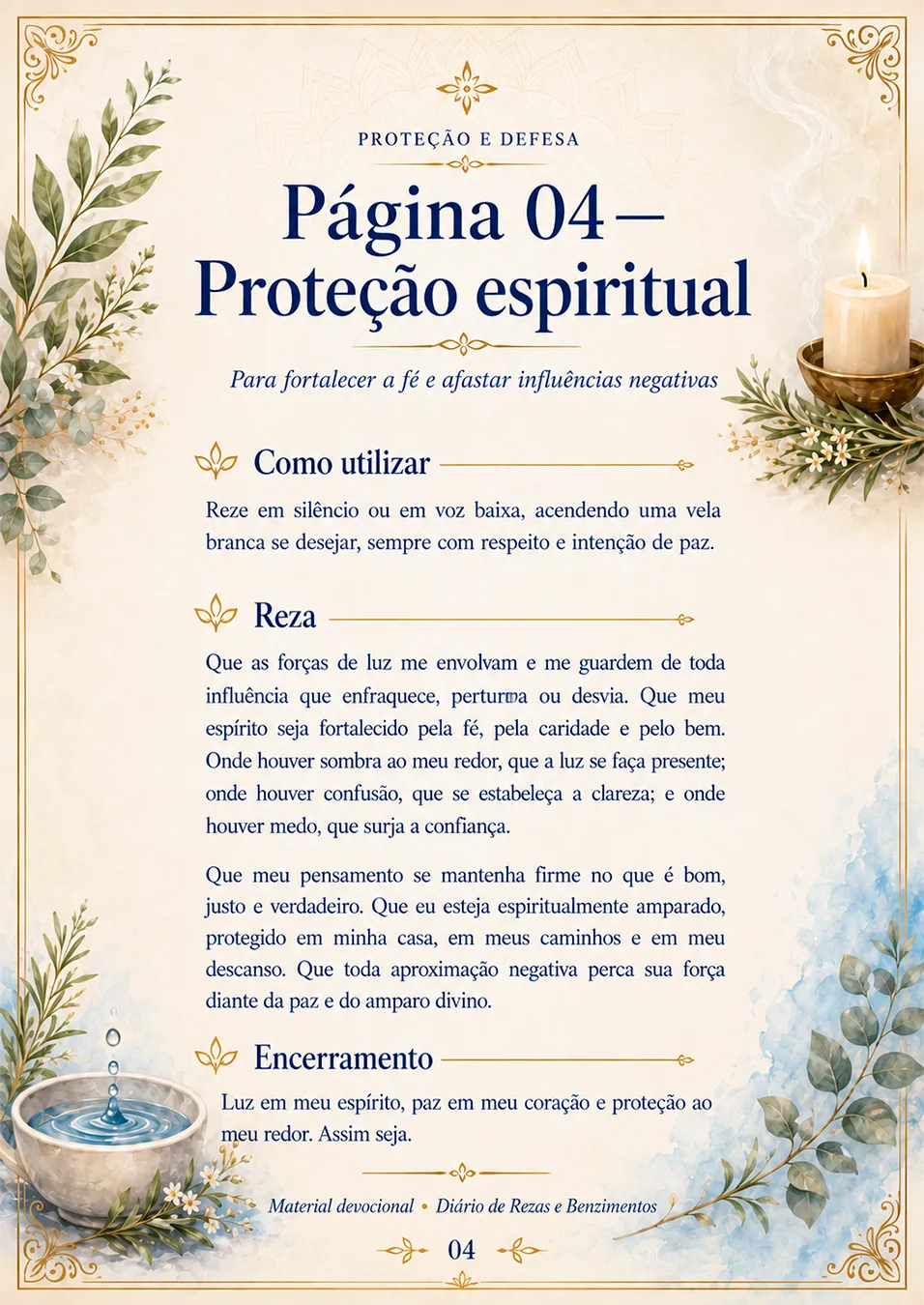 Página interna do diário 6